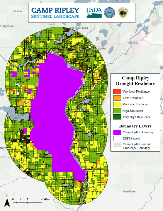 Drought map